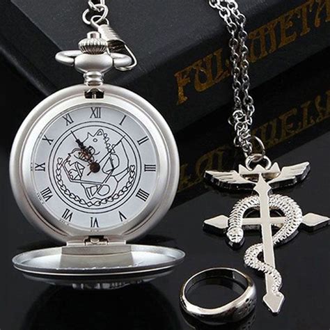 fullmetal alchemist replica pocket watch|fmab pocket watch.